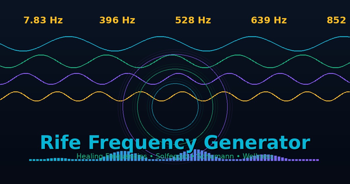 Rife Generator - s2 Spooky2 Controller